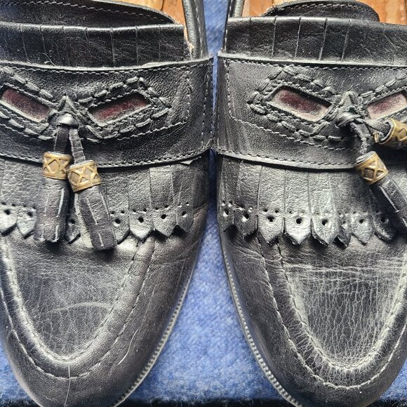 Leather Tassal Loafers - Picture 2 of 4